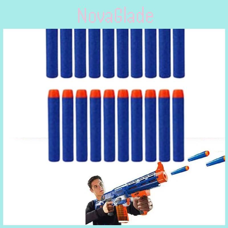 High Quality 7.2cm Eva Foam Bullet Accessories For Soft Dart Guns In Multiple Colors