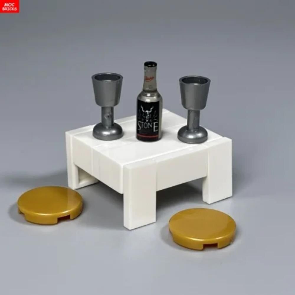 

Набор Распродажа MOC Кирпичи Кухня Инструмент для еды Духовка Микроволновая печь Дом Город Друзья Аксессуары Обучающие Строительные блоки Игрушки Детский подарок