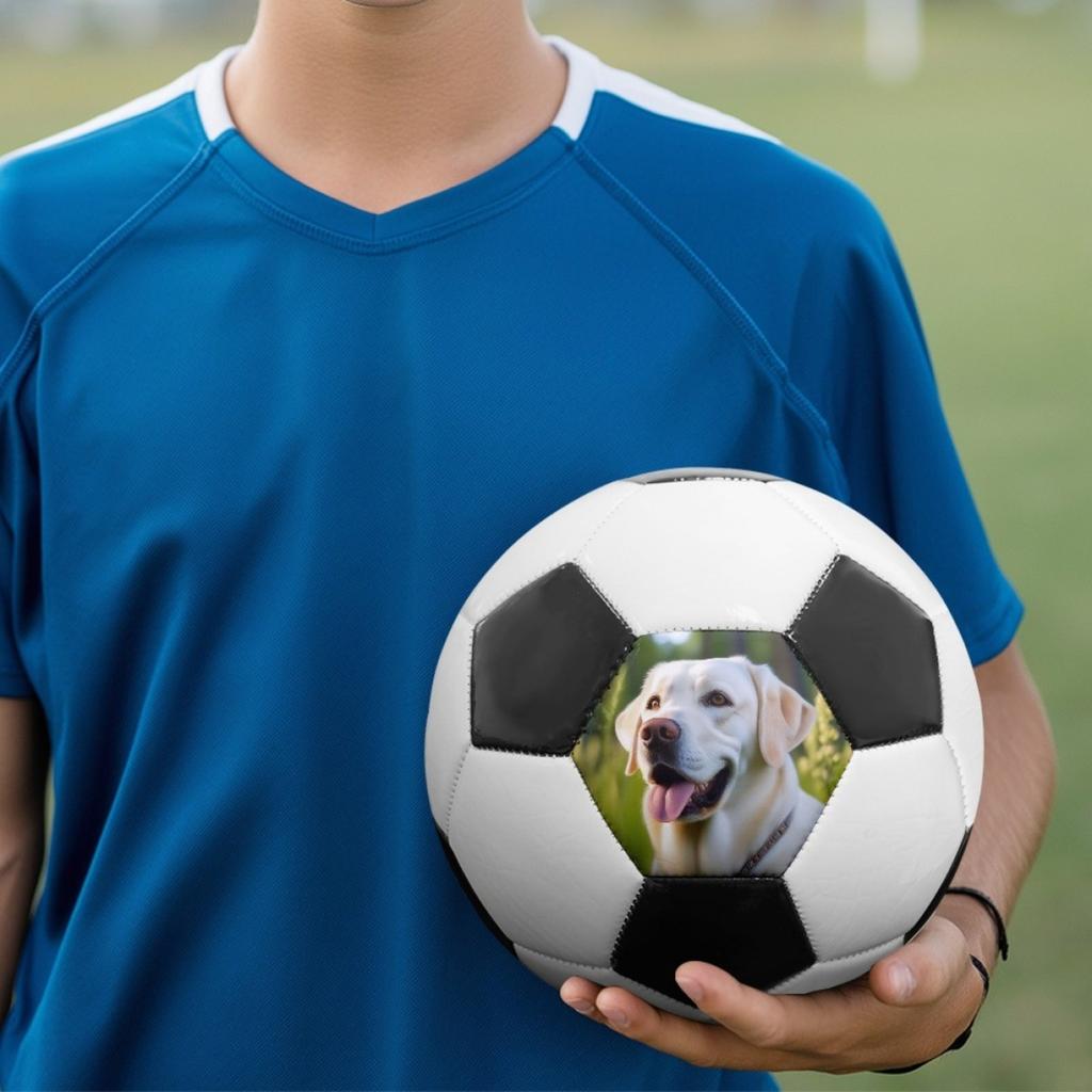 Personalized Custom Football Single-sided Custom Football PU Material Student Football