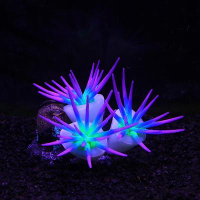 Neue Silikon Weiche Simulation 3 Anemonen Aquarium Aquascape Ornamentik Ungiftig Schadet Den Fischen Nicht Aquarium Dekoration