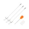 Fishing Equipment Include Hook Boilie Stop Line and Baiting Needle 2#/4#/6#/8# Pre-Tied Baits Rigs Fishing Hair Rig