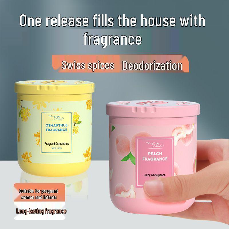 Maple Leaf Scented Air Freshener Balm – Long-Lasting Deodorant for Home, Bedroom, and Toilet with Dust Mite Removal.