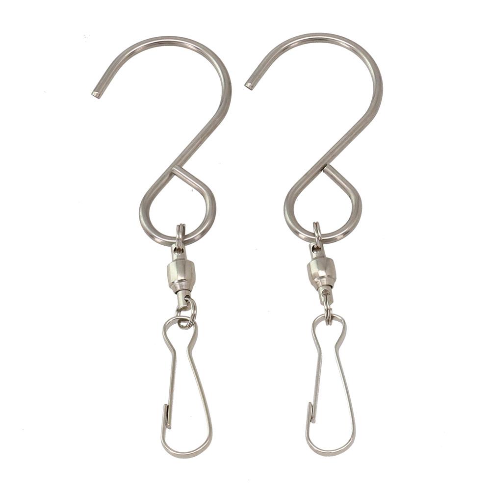 For 3D Wind Spinners Rotating Hooks Hook Up Sturdy 306 Degree Indoor And Outdoor Garden Decoration Gate Decoration