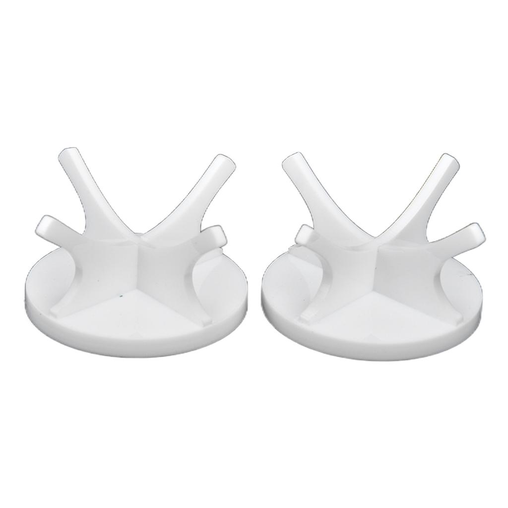 2Pcs Golf Ball Rack High Stability Strong Firmness Simple Baseball Display StandWhite 2 Pieces