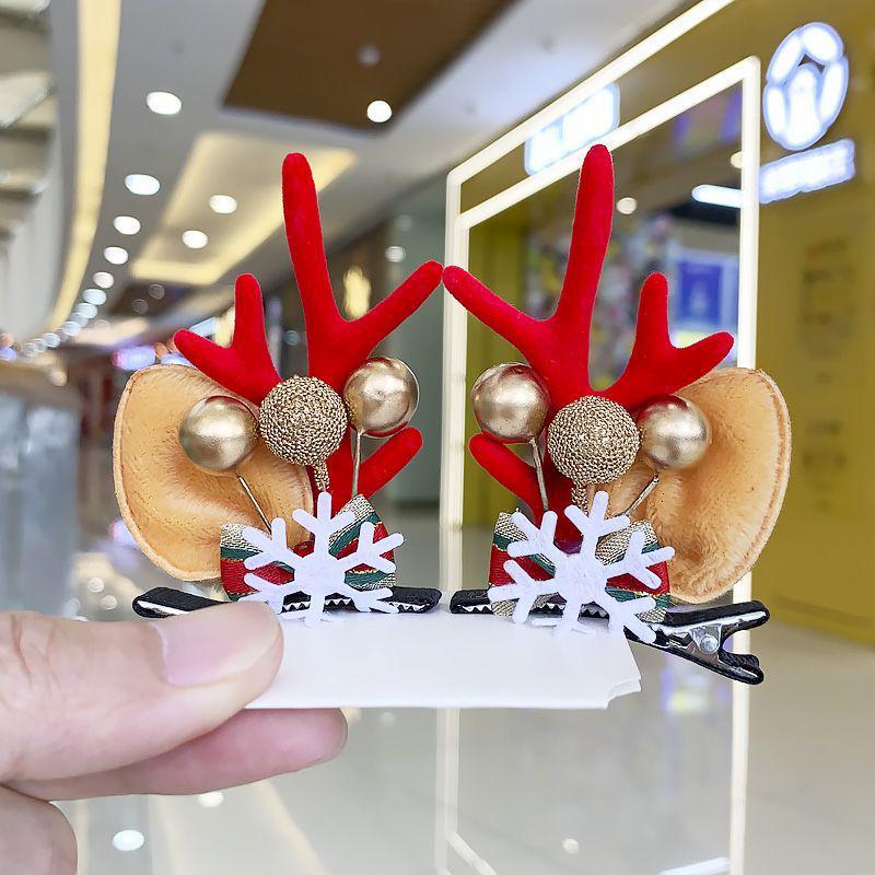 

Заколки для волос в виде оленьих рогов для детей и взрослых - Праздничные аксессуары для переодевания No Specifications