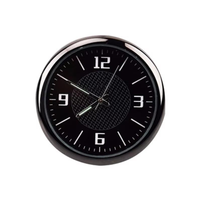 Luminous Car Clock Analog Electronic Watch Stick-On Smart Car Clock Boat Bike Mechanics Quartz Clocks Car Interior Decorative