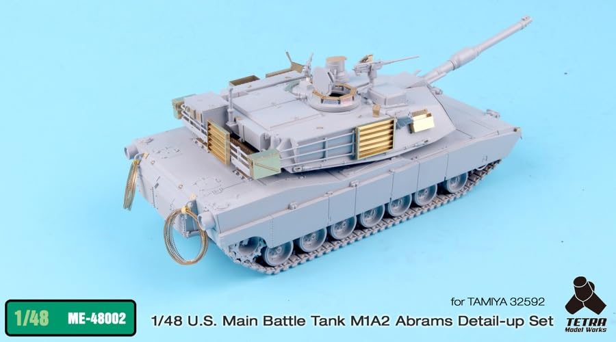 Tetra Model ME Series American M1A2 Abrams Tank T Plastic Model Parts ME4802 1/48 (for Company)