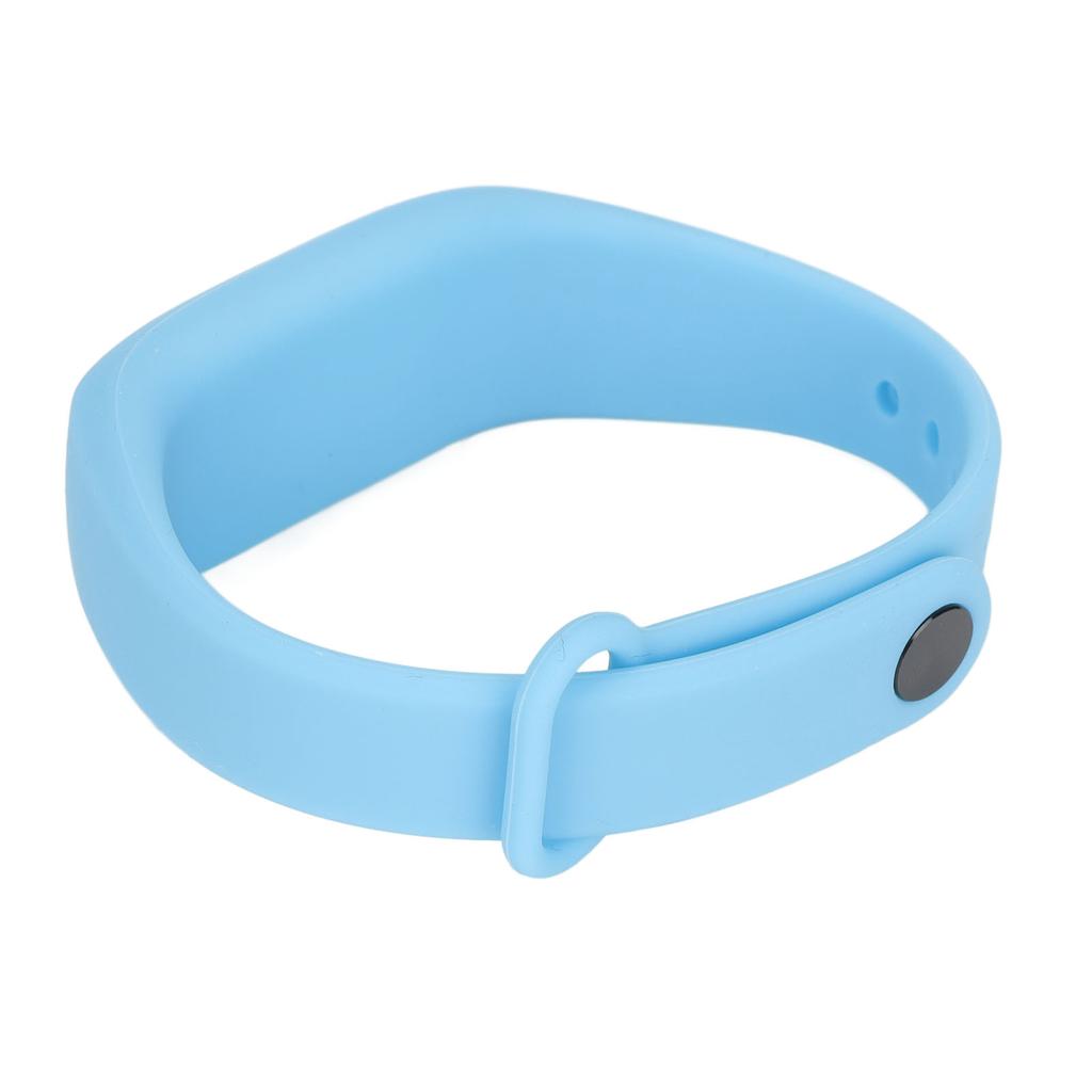 Silicone Watch Band Replacement Strap Adjustable Watch Wristband for Garmin Vivofit3Blue