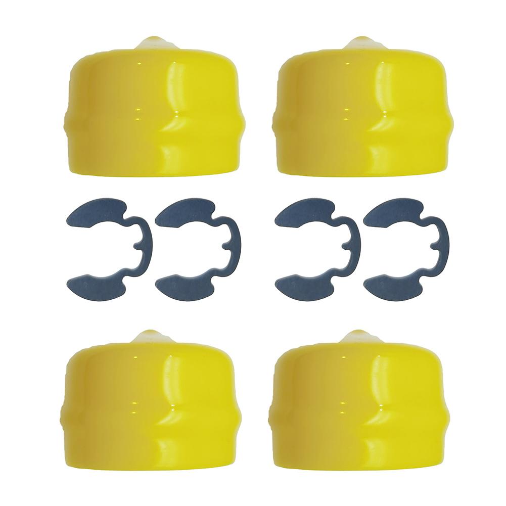 4 Sents Axle Cap Bearing Cover M143338 4 Snap Ring  Kit For John For Deere 102 Lawn Mowers Trimmer Garden Replacement Tool