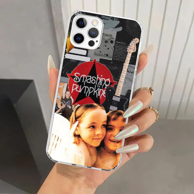 

Rock The Smashing Pumpkins Phone Case for Iphone 17 Air 16 15 Plus 14 13 Mini 12 11 Pro Max 16E 7 8 SE 2020 Soft Funda Print She iPhone 14