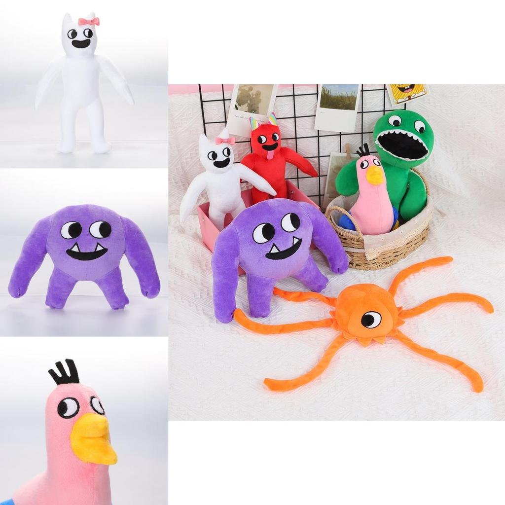 25cm Garten Of Banban Plush Toy Soft Stuffed Animal Doll Kid Birthday Gift