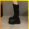 Martin Boots For Women With Waterproof Platform Sole For Fall Winter Comfort