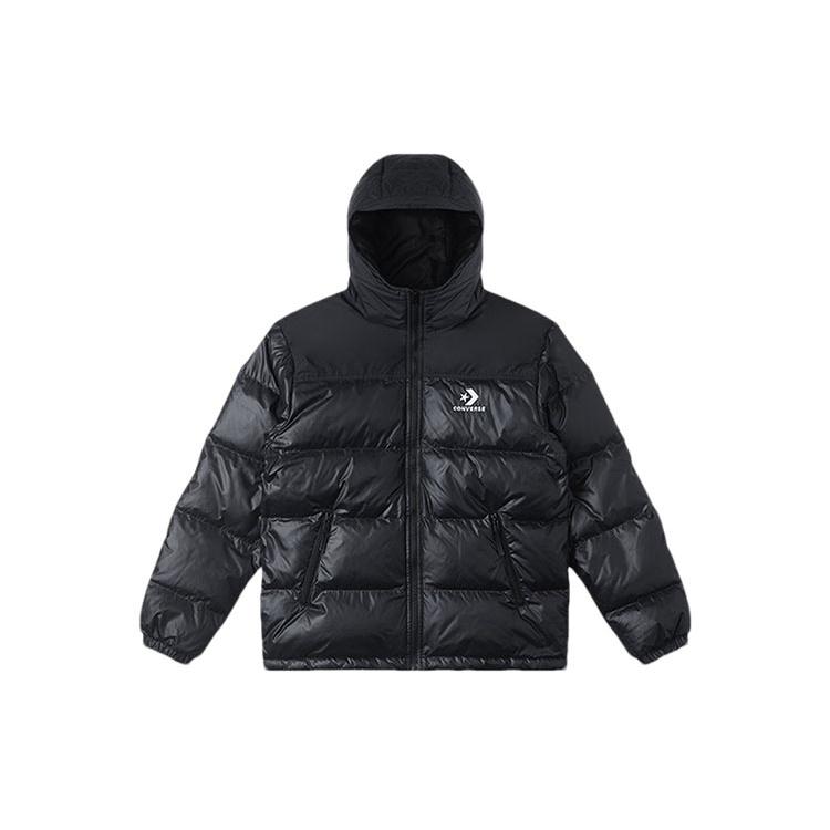 Converse Short Down Coat Asia Sizing Black Men s 10025252-A01 S