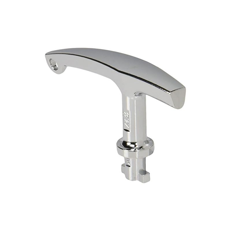 Takigen Key Handle No.0061-H 52mm Silver Zinc Alloy Knob