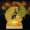 Ramadan Eid Wooden Led Lights For Ramadan Outdoor Home Mubarak Decorations