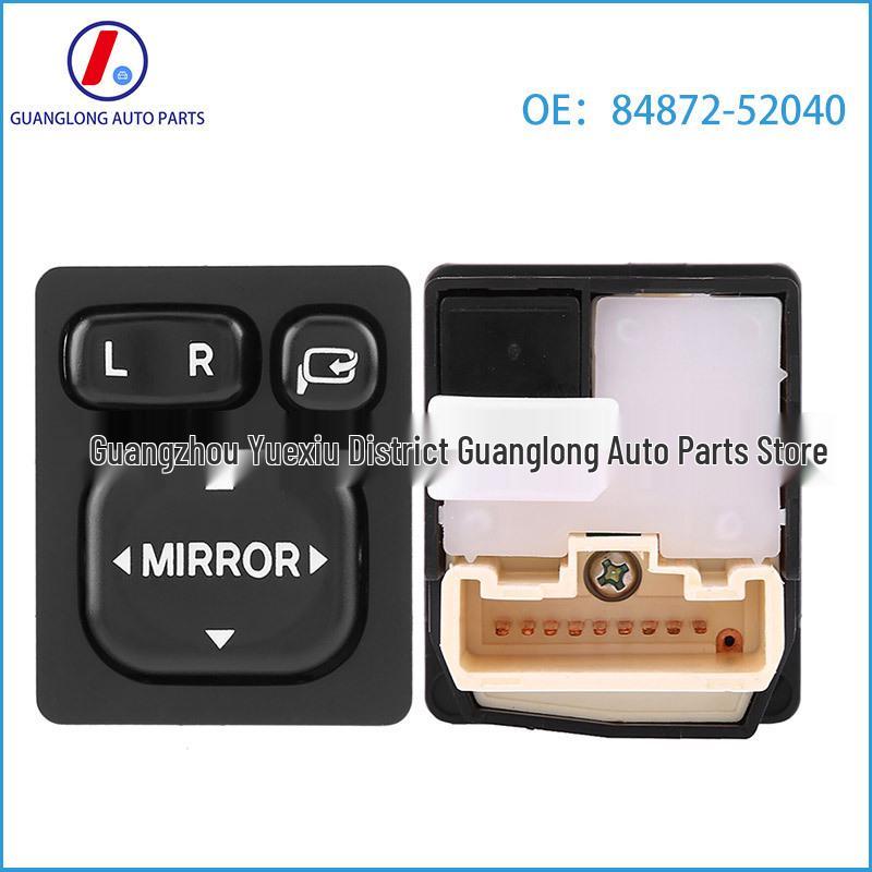 Suitable for Toyota Lexus Camry: Rearview Mirror Power Switch (Part #84872-52040).