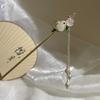 Chinesische High-End Quasten Haarnadel: Hanfu-Haaraccessoire im antiken Stil aus Holz
