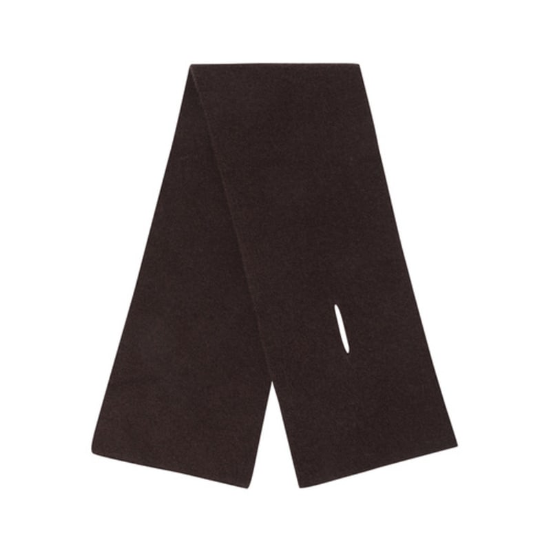 LE CASHMERE Cashmere Petit Muffler (Brown) D7AJW25002BRX