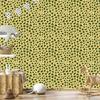 Yellow Leather Wallpaper Yellow and Olive for Living Room and Bedroom 50x1000