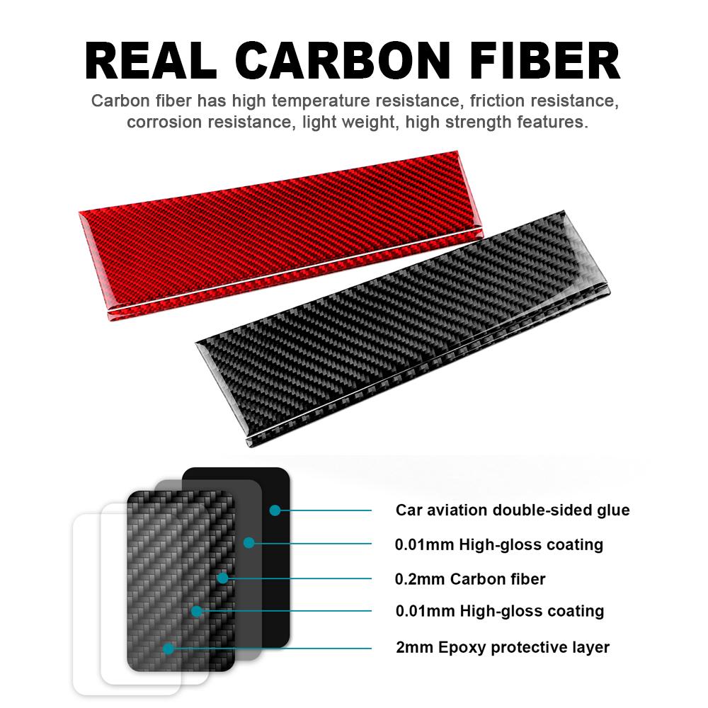 Real Soft Carbon Fiber Sticker For Subaru WRX/ WRX STI 2025 2025 2025 Car Dashboard Decor Panel Interior Trim Cover Accessories