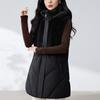 Sleeves Detachable Fashion Woman Parkas Winter Coats Hooded Thick Warm Women's Jackets