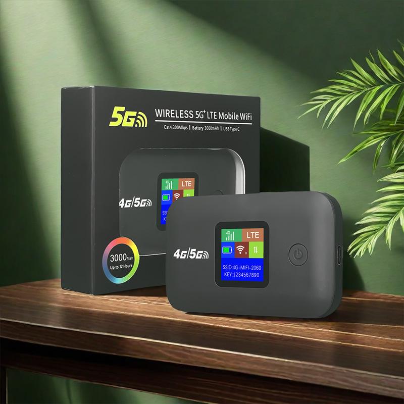 4G Pocket WiFi Car Router with SIM Card Support