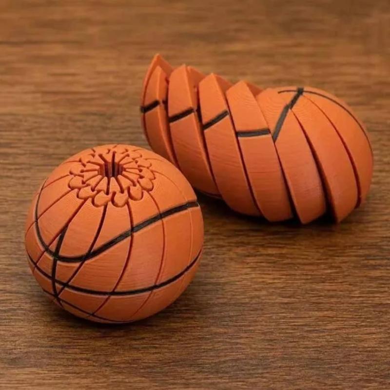 3D Printing Baseball Fidget Ball Toy Football Baseball Portable Playing Sensory Anti-Stress Toy Desktop Ornament