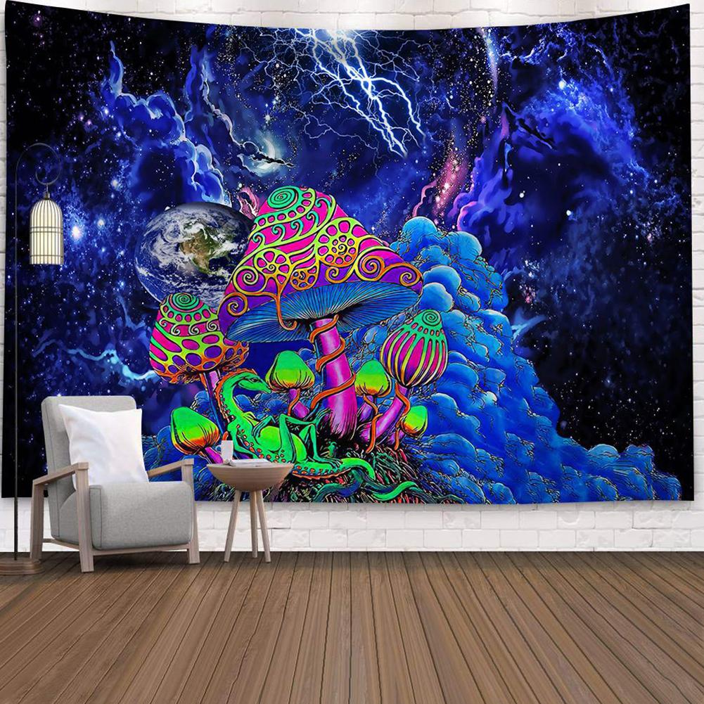 Home Tapestry Wall Hanging Room Art Moon Pattern Bedside Decoration Accessories
