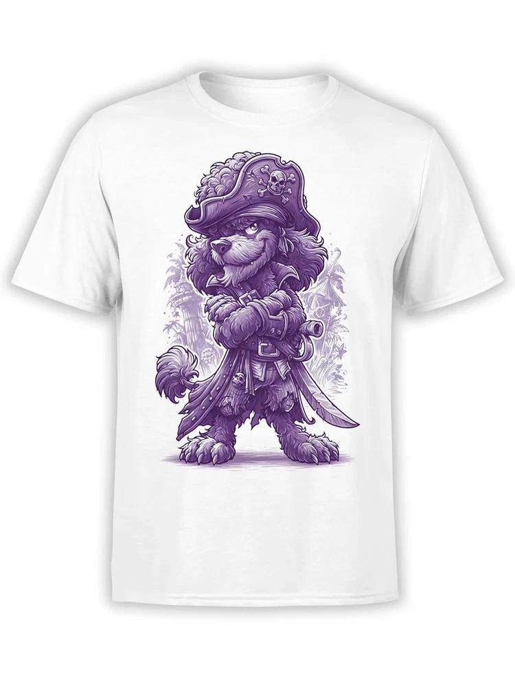Pirate Poodle Tshirt Unisex S