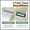Mini Inkless Thermal Printer Portable A4 Paper Printer Wireless Bluetooth Connection Portable Mobile A4 Print Device