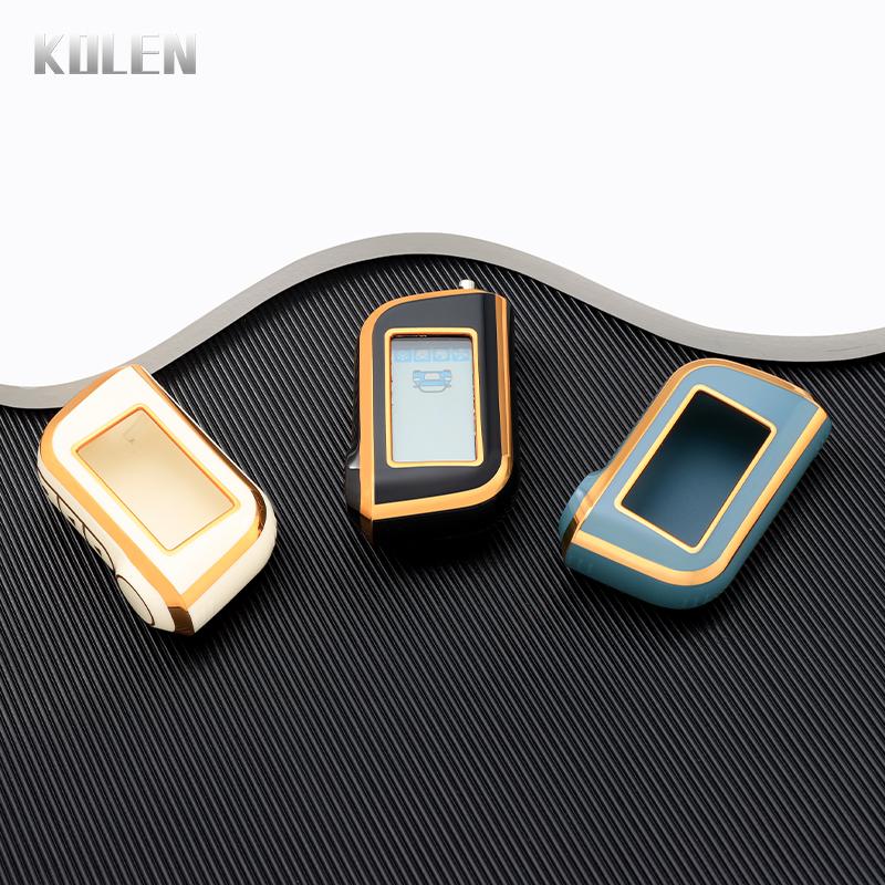 Tpu Car Key Cover Case Shell Fob For Starline A93 A63 Russian Verison Two Way Car Alarm Lcd Remote Controller Keychain Keyless