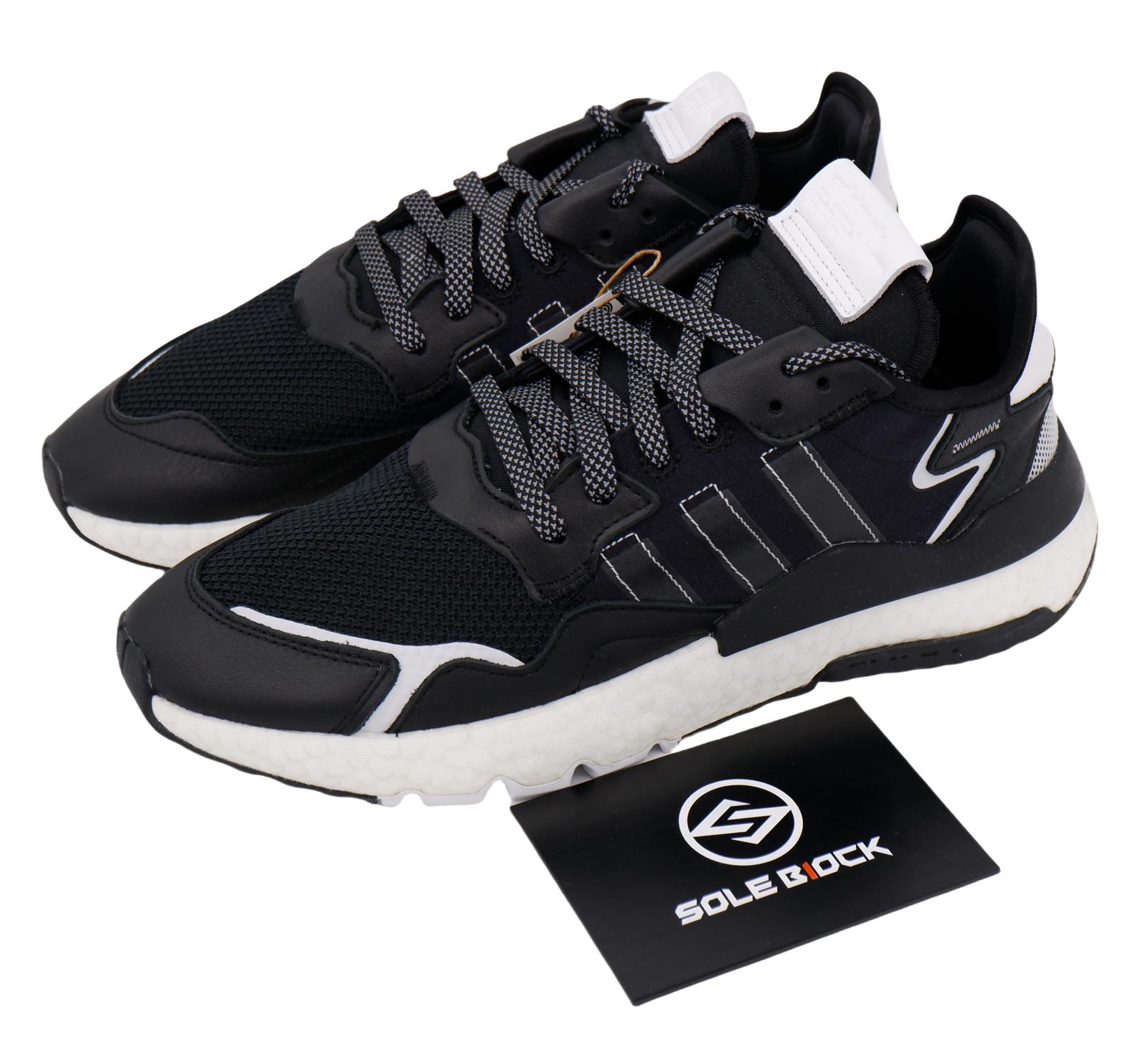

adidas Nite Jogger Black White Men s FW2055 36