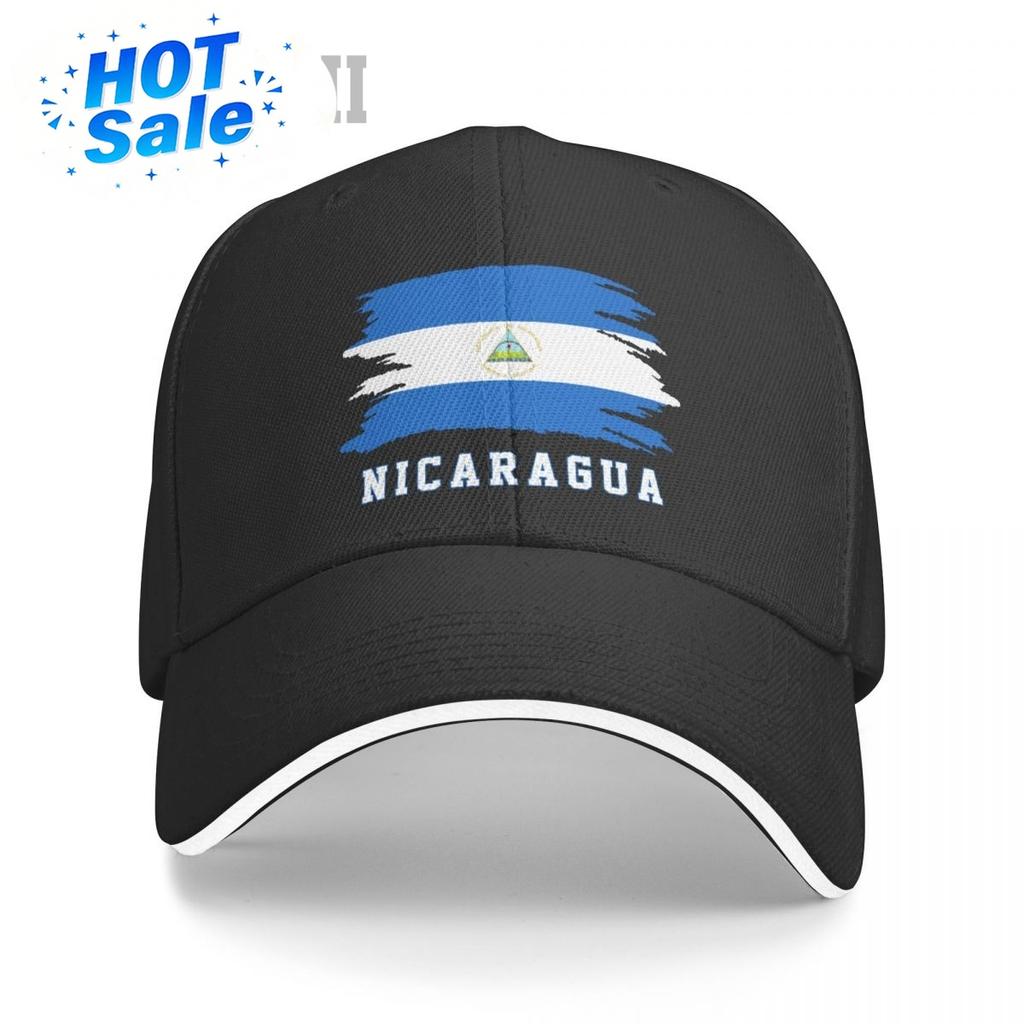 Unisex Sandwich Nicaragua Flagge Nicaraguaner Baseballkappe Männer Frauen Hip Hop Kappen Snapback Golfhut Angeln
