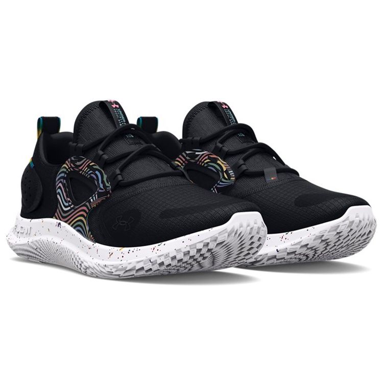 Under Armour Flow Velociti MVMNT Pride Unisex Sneakers Black White 3024943-001