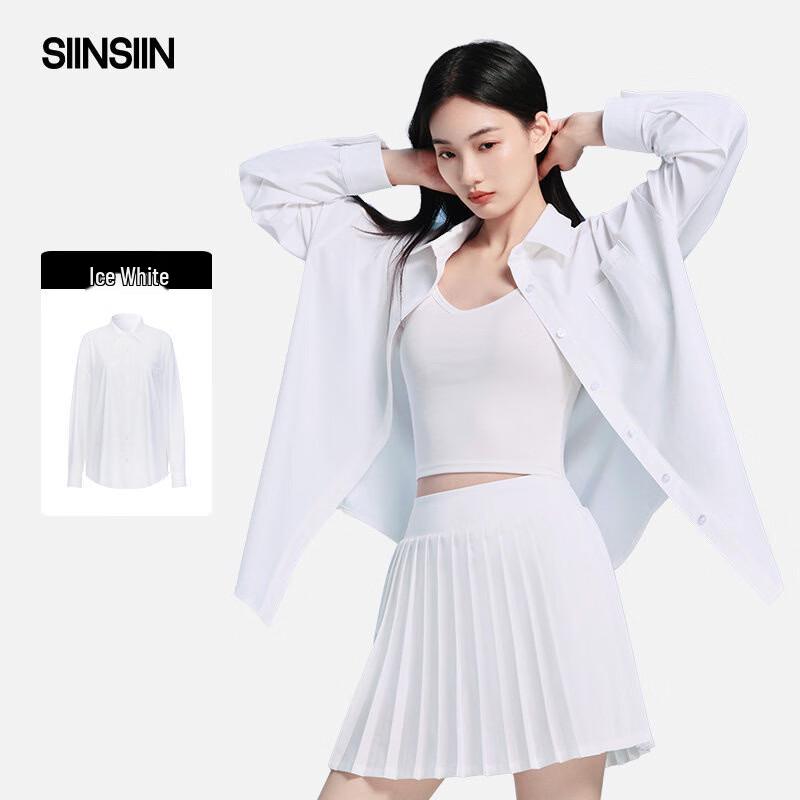 SIINSIIN Women s Casual Sun Protection Shirt M