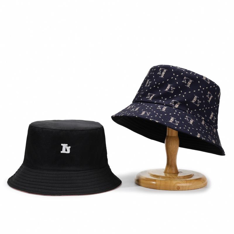 Basin hat bucket hat versatile sunscreen letters