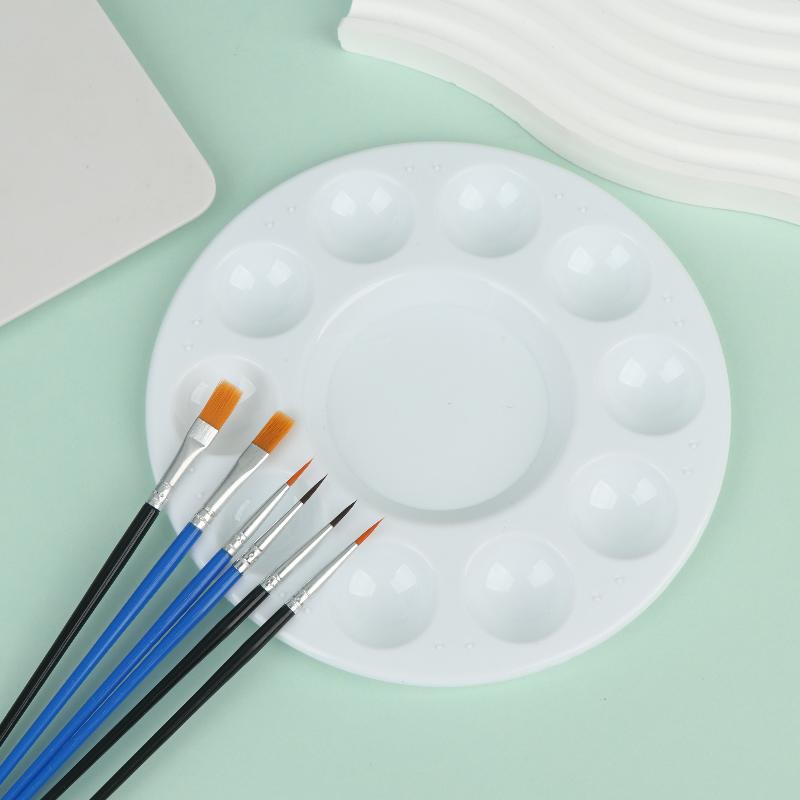 50-160pcs Nylon Brush Acrylic Detail Painting Thin Hook Line Pen Professional Paint Brush Kit Art Supplies