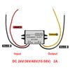 Waterproof Buck Step Down Converter DC24V 36V 48V to DC12V 2A Car Power Module
