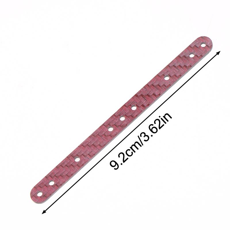 Diy 4Wd Car Parts 1.5Mm Carbon Fiber Extended Engraved Ice Cream Bar/Baton For Tamiya 15495 15497 Model