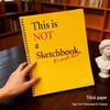 Loose-Leaf Coil Notebook: Popular for Doodling, Coloring, and Diary Entries