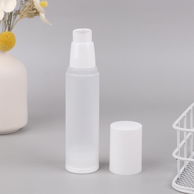 15 ml-100 ml Weiße Leere Vakuum Airless Plastik Lotion Creme Flaschen Behälter Reisegröße Cremebehälter Pumpe Parfümflasche