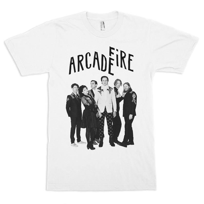 New Arcade Fire band Gift For Fans Unisex All Size  DO77 Unisex T-Shirt L