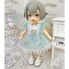 rakulifey Obitsu 11 Clothing Dress, Green, Clothing, OB11 Size Outfit, Lolita Clothes, 11cm Obitsu Body Supplies