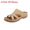 Casual Open Toe Platform Slides For Women With Pu Upper And Rubber Sole For Autumn Wear