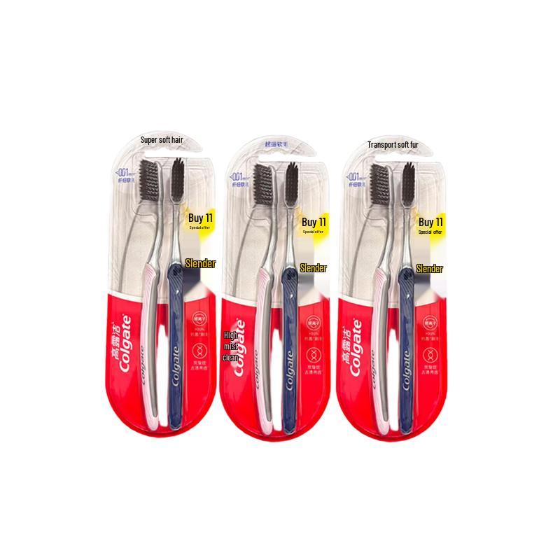 Colgate Super Elastic Charcoal Soft Toothbrush