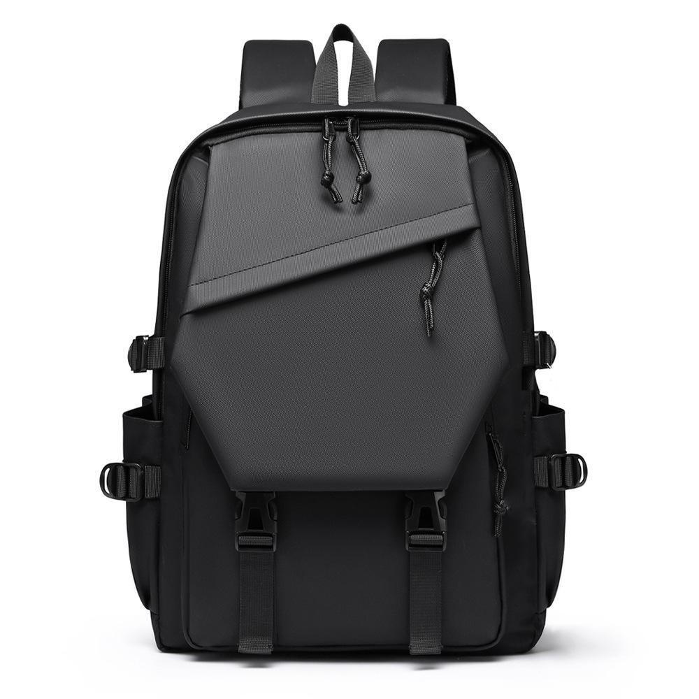 

High school student schoolbag fashionable and fresh literary backpack large capacity simple casual backpack men and women чёрный