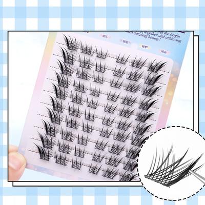 Eyelashes Fox Series Single Clusters False Eyelashes Eyes Fluffy Natural Thick Curl Beauty Daily Makeup Create Comic Eyes