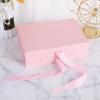 One PieceFlip Cover Ribbon Gift Box Large Packing Box Luxury Empty Box  Party Valentine's Day