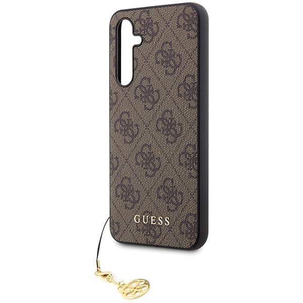 Guess Guhcs23Fegf4Gbr S23 Fe S711Brązowy/Brown Hardcase 4G Charms Collection