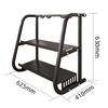 Multi-Layer Dumbbell & Kettlebell Storage Rack